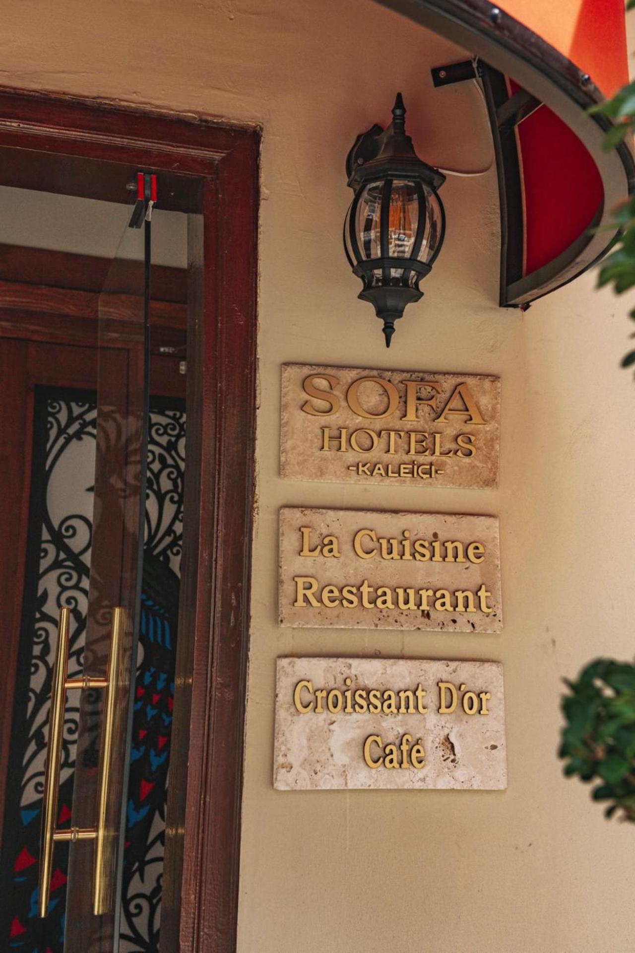Sofa Hotels Kaleici Antalia Esterno foto